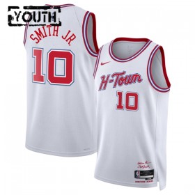 Barn Houston Rockets Tröja Jabari Smith Jr Nike 2025-26 City Edition Vit Swingman